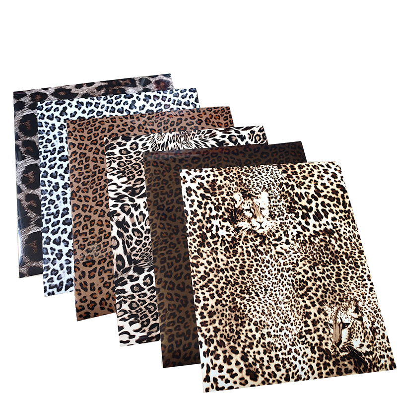 Leopard Heat Transfer Vinyl Sheet