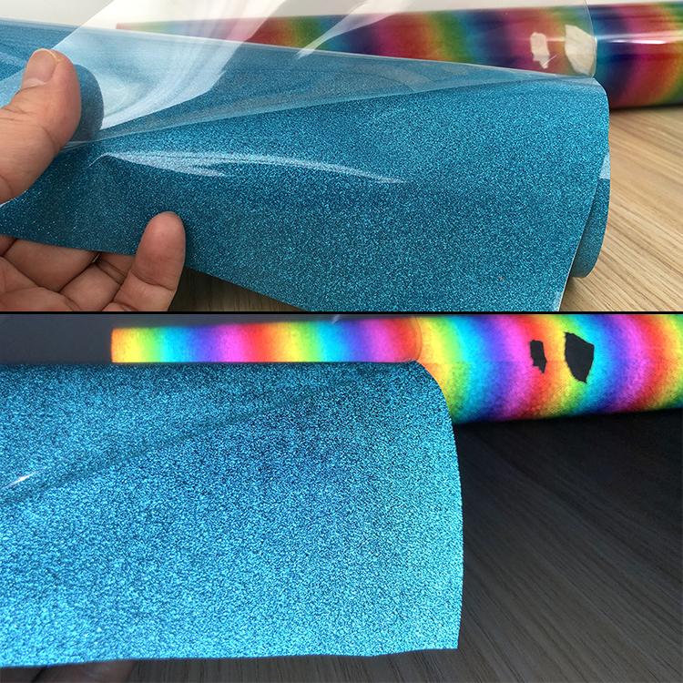 Reflective Glitter Heat Transfer Vinyl