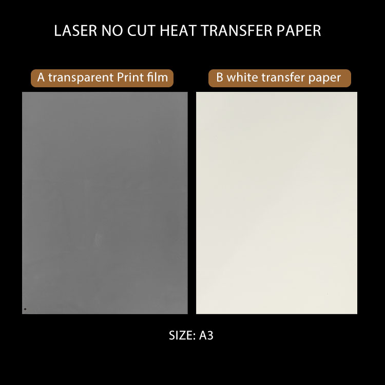 Detailed of laser heat transfer paper