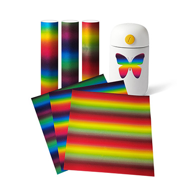PP Rainbow Gradient Self-adhesive Vinyl