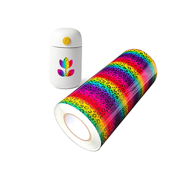 50m laser rainbow self-adhesive vinyl