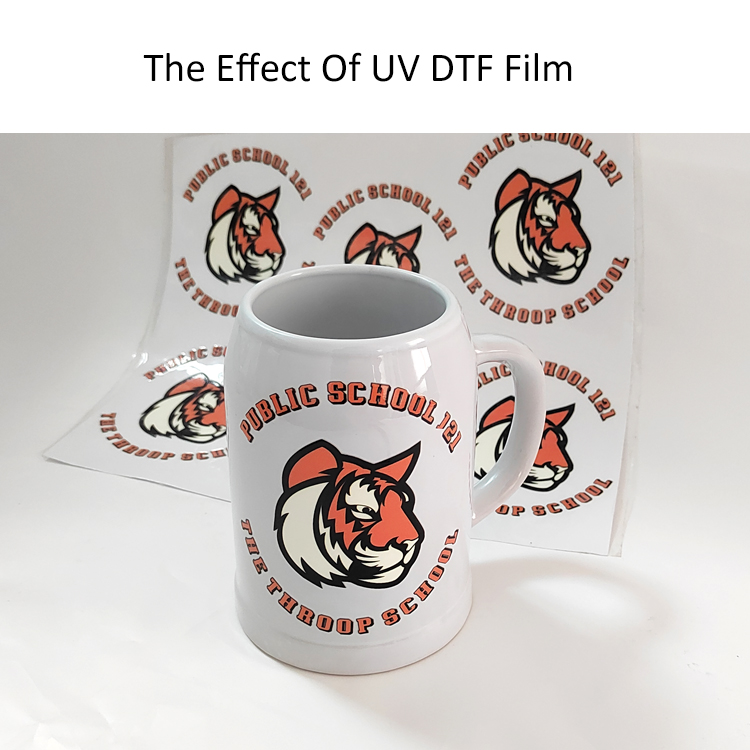 Effect of UV DTF film