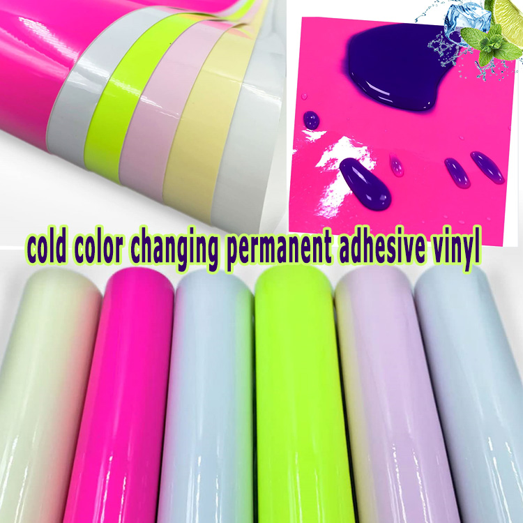 cold color changing permanent adhesive vinyl